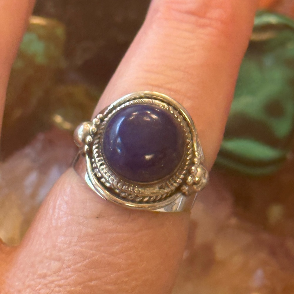 Lapis Bali 925 Solid Sterling Silver Ring - image 6